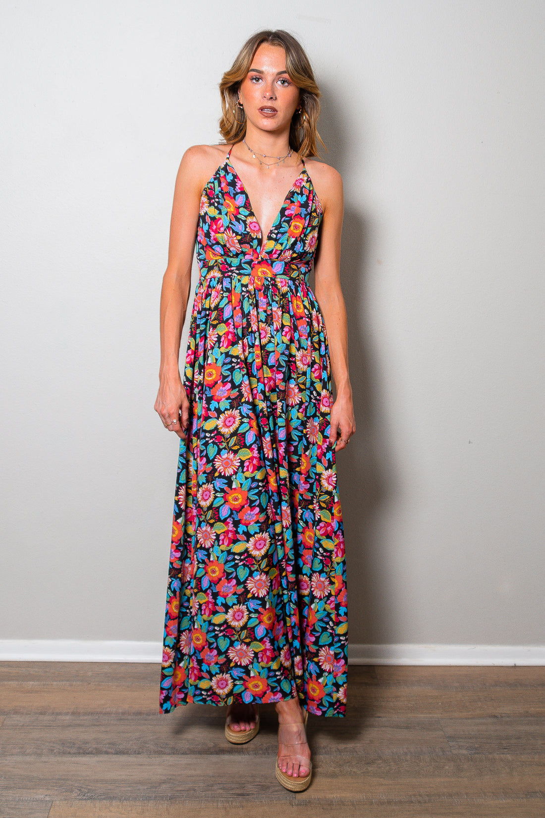 Plenty Of Petals Floral Maxi Dress
