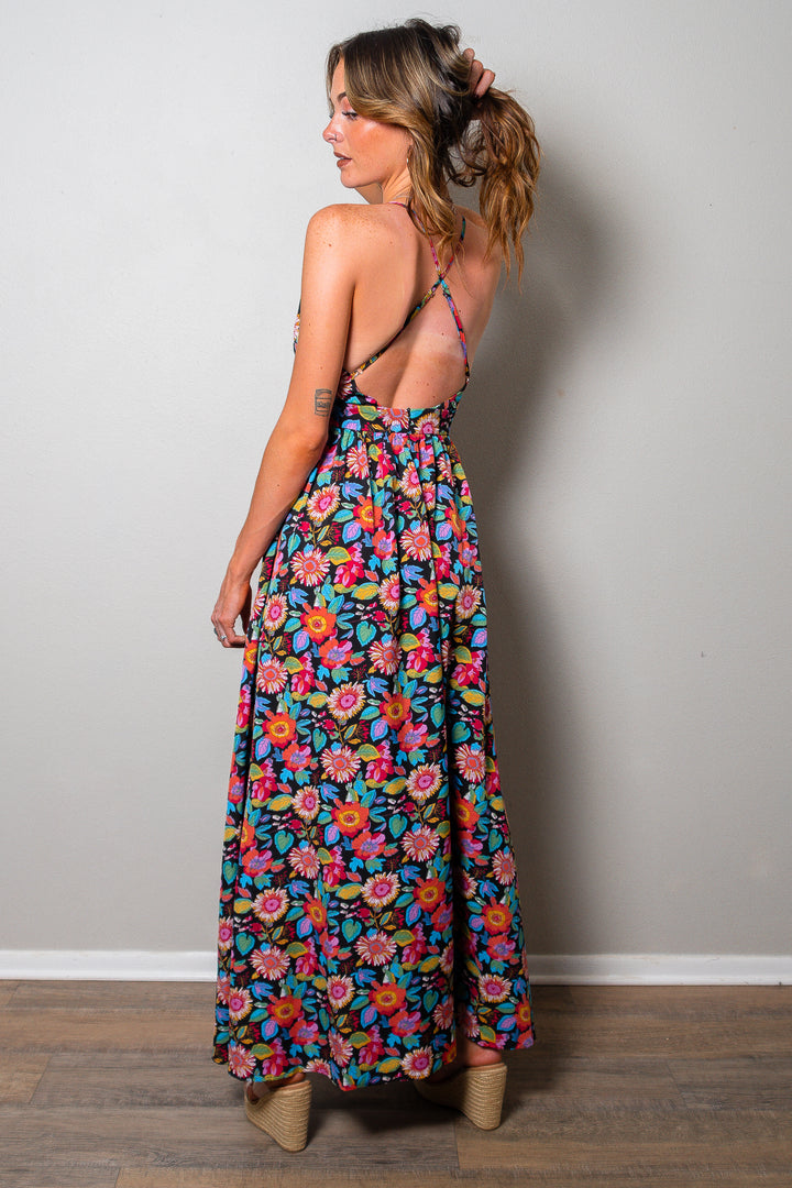 Plenty Of Petals Floral Maxi Dress